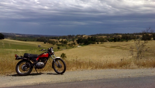 1977 Honda XL 350 in Australia